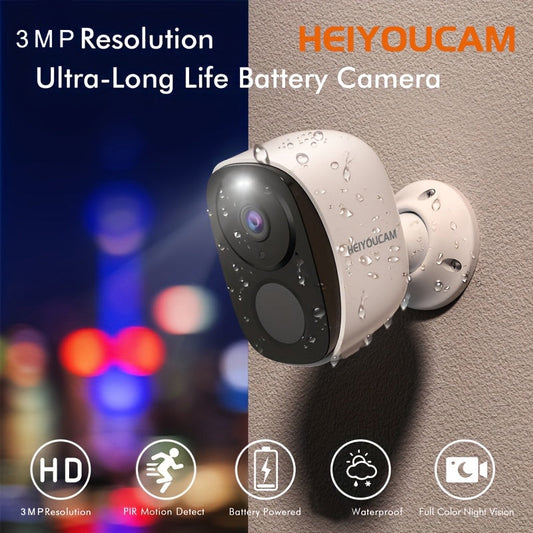 Wireless Solar Security Camera Outdoor with Night Vision