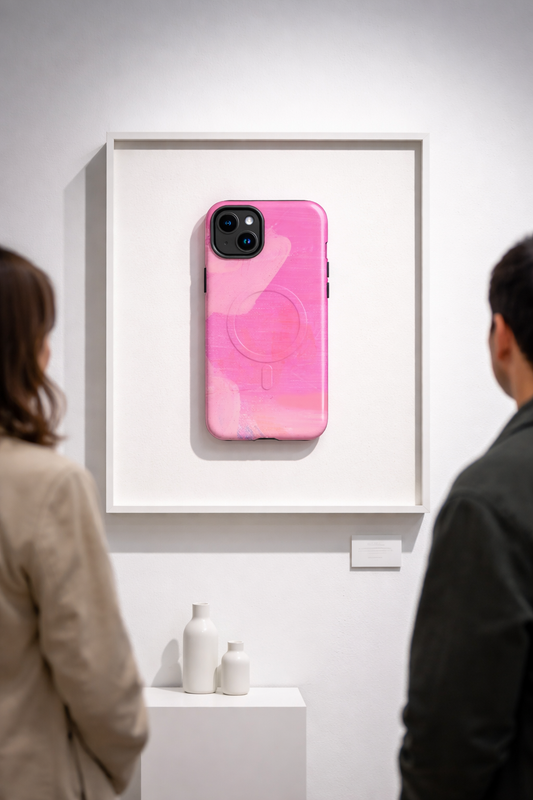 PINK MagSafe® iPhone® Case -  Collab with Artist Amy Canals